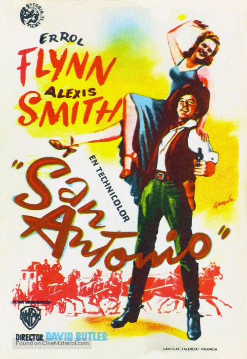 San Antonio - Spanish Movie Poster