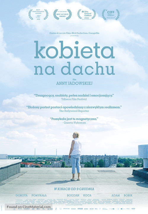 Kobieta na dachu - Polish Movie Poster