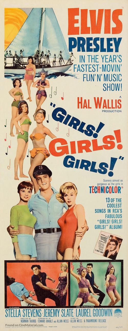 Girls! Girls! Girls! - Movie Poster