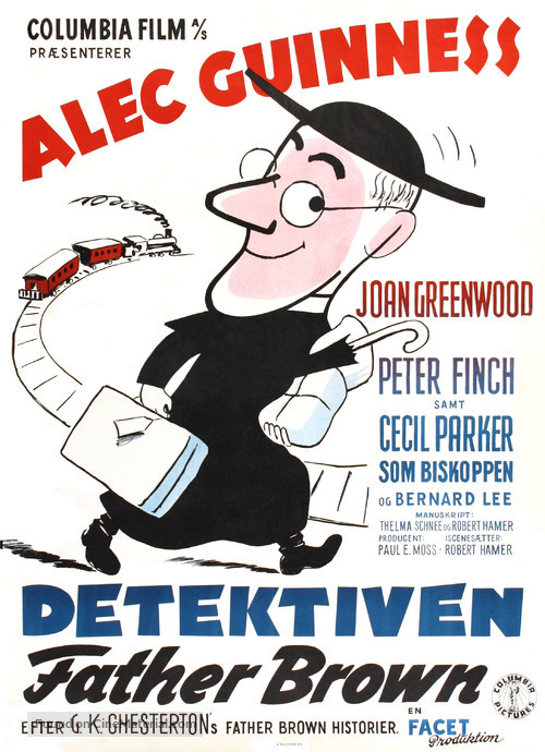 Father Brown - Danish Movie Poster