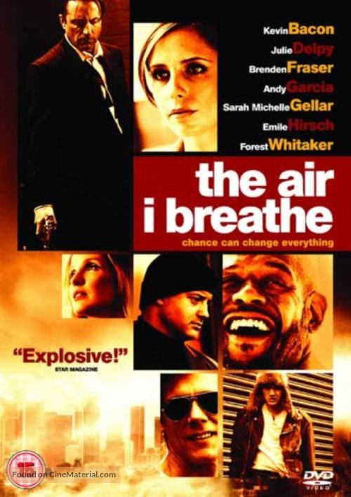The Air I Breathe - British DVD movie cover