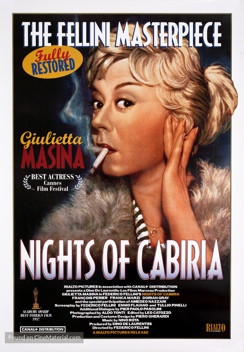 Le notti di Cabiria - Movie Poster