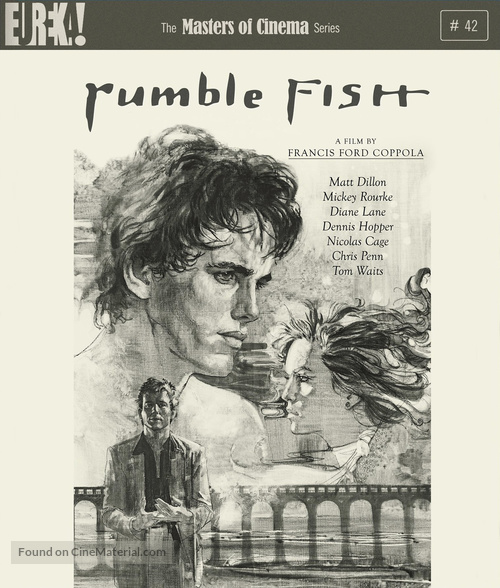 Rumble Fish - British Blu-Ray movie cover