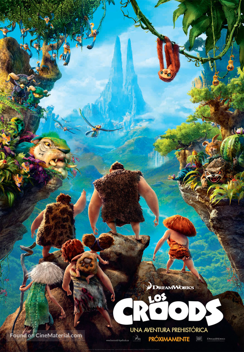 The Croods - Spanish Movie Poster