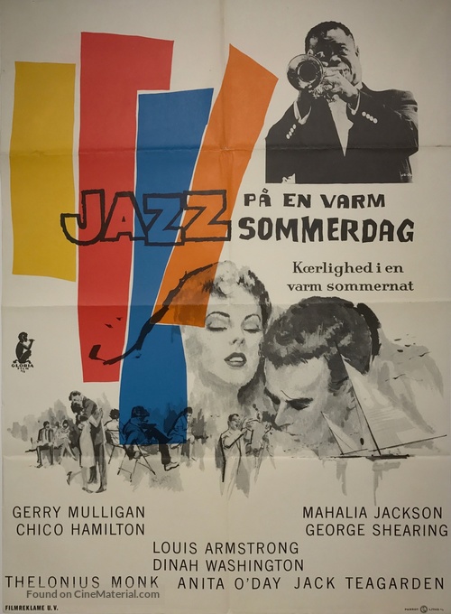 Jazz on a Summer&#039;s Day - Danish Movie Poster