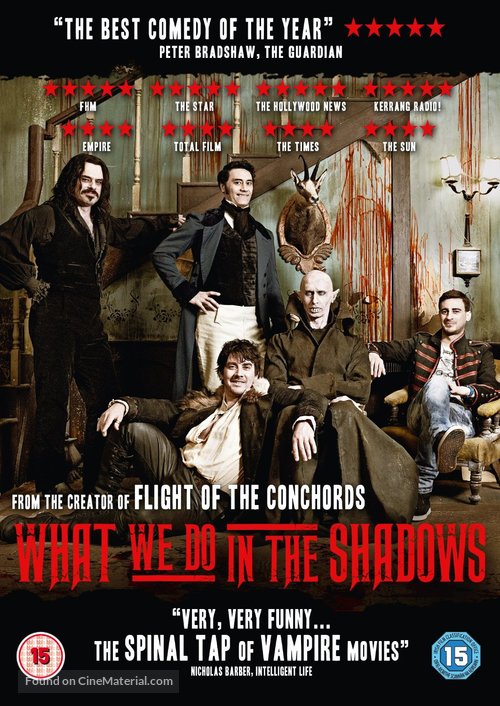 What We Do in the Shadows - British Movie Cover