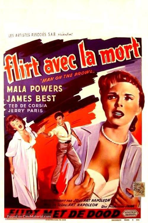 Man on the Prowl - Belgian Movie Poster