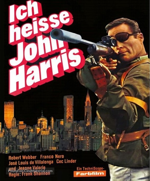 Tecnica di un omicidio - German Blu-Ray movie cover