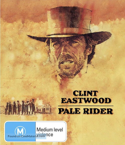 Pale Rider - Australian Blu-Ray movie cover