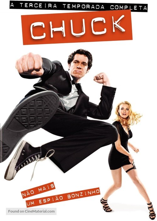 &quot;Chuck&quot; - Brazilian DVD movie cover