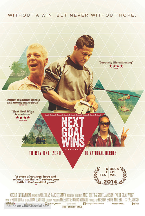 Next Goal Wins - British Movie Poster