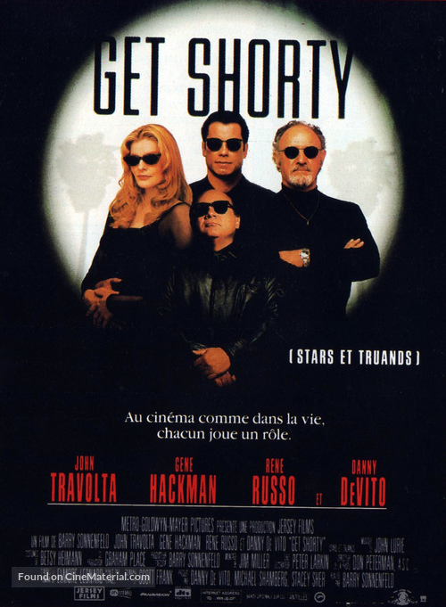 Get Shorty - French Movie Poster