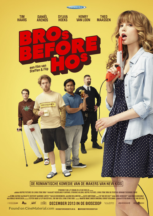 Bro&#039;s Before Ho&#039;s - Dutch Movie Poster