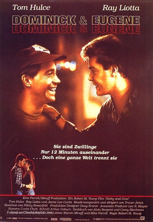 Dominick and Eugene - German poster