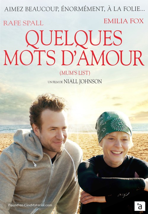 Mum&#039;s List - French DVD movie cover