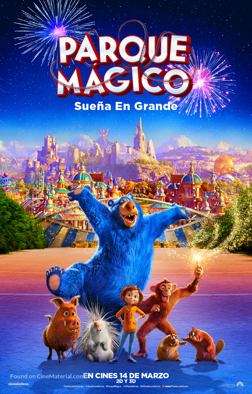 Wonder Park - Peruvian Movie Poster