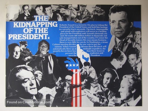 The Kidnapping of the President - British Movie Poster