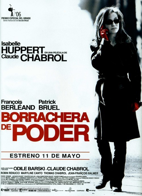 L&#039;ivresse du pouvoir - Spanish Movie Poster