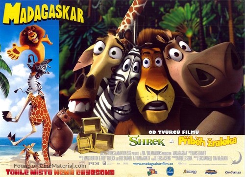 Madagascar - Czech Movie Poster