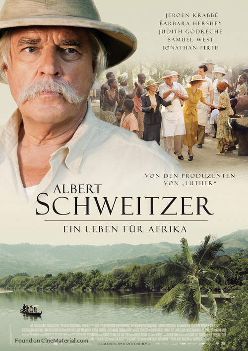 Albert Schweitzer - German Movie Poster