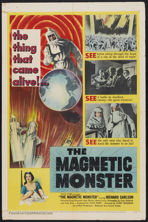 The Magnetic Monster - Movie Poster