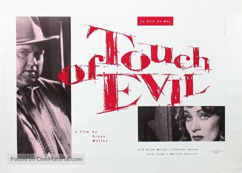 Touch of Evil - Belgian Movie Poster