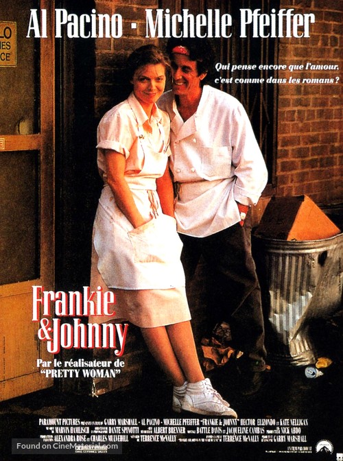 Frankie and Johnny - French Movie Poster