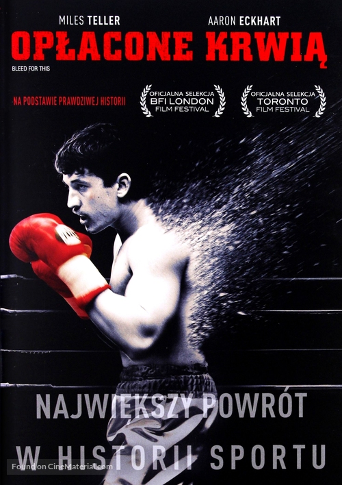 Bleed for This - Polish Movie Cover