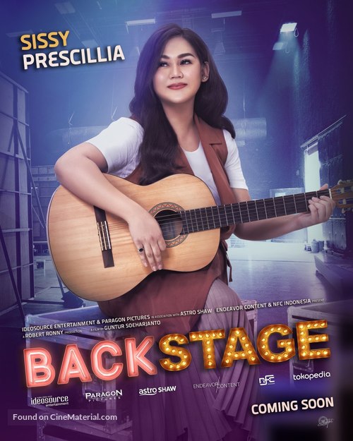 Backstage - Indonesian Movie Poster