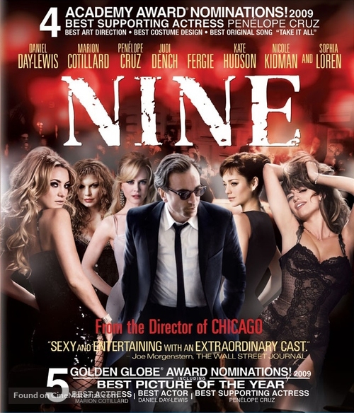 Nine - Blu-Ray movie cover