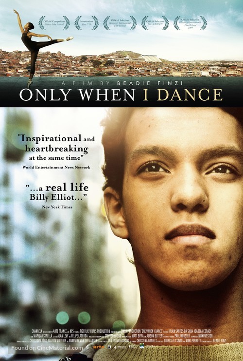 Only When I Dance - British Movie Poster