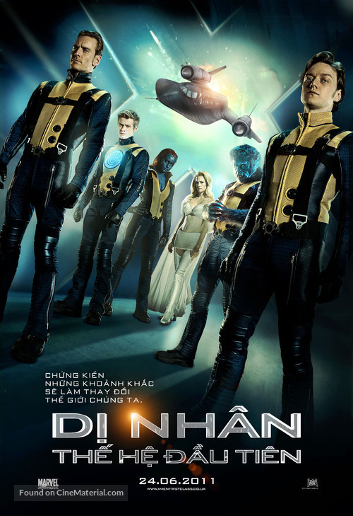 X-Men: First Class - Vietnamese Movie Poster