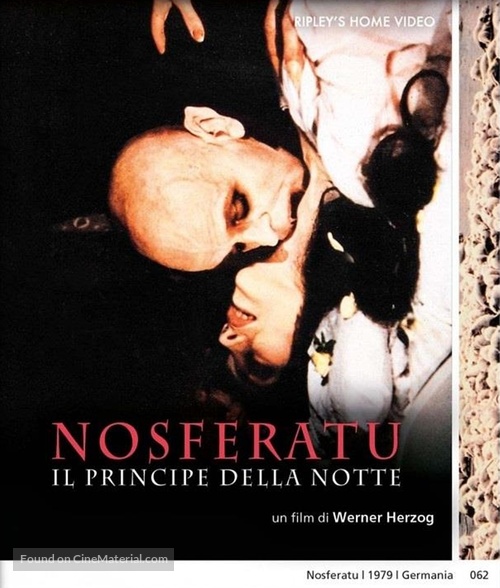 Nosferatu: Phantom der Nacht - Italian Blu-Ray movie cover