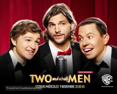 &quot;Two and a Half Men&quot; - Spanish Movie Poster