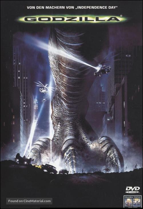 Godzilla - German DVD movie cover