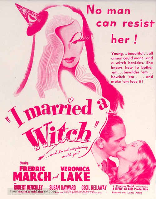 I Married a Witch - poster