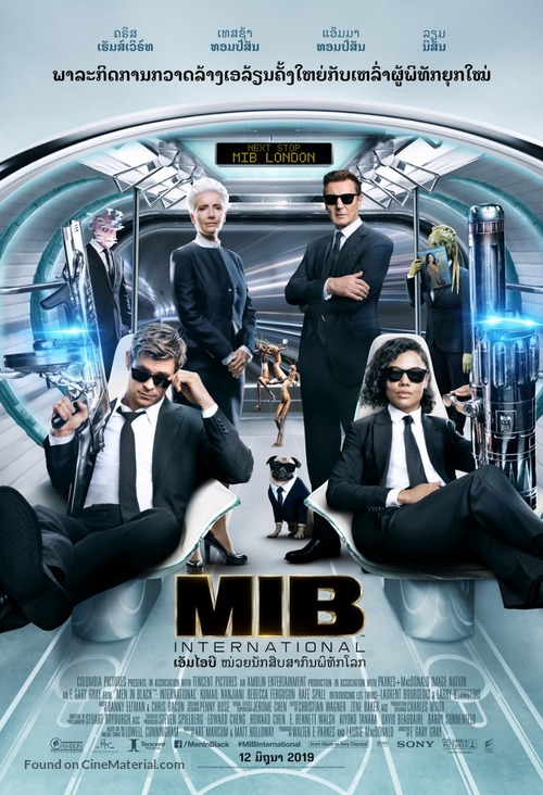 Men in Black: International - Thai Movie Poster