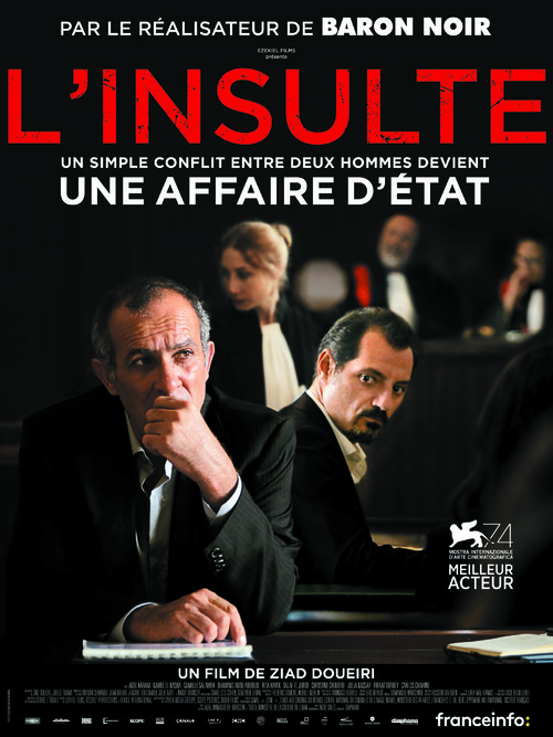 L&#039;insulte - French Movie Poster