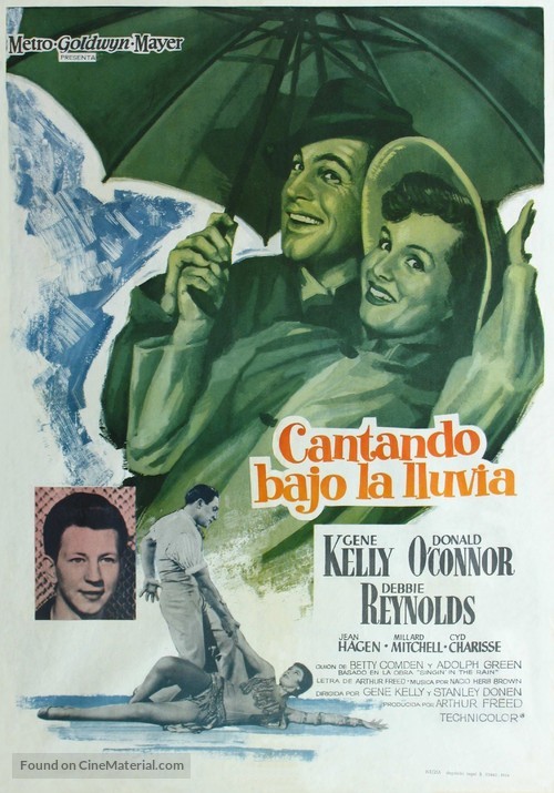 Singin&#039; in the Rain - Spanish Movie Poster