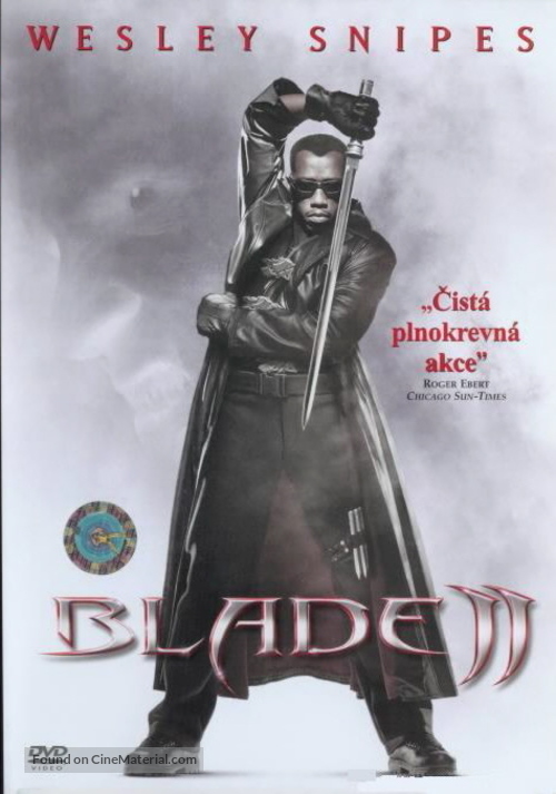 Blade 2 - Czech DVD movie cover