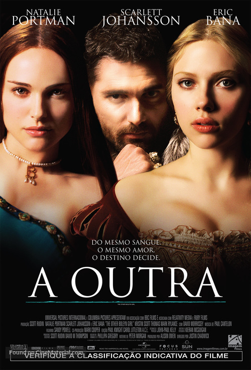 The Other Boleyn Girl - Brazilian Movie Poster