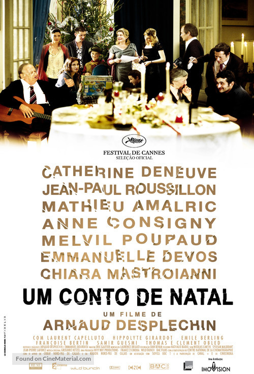 Un conte de No&euml;l - Brazilian Movie Poster