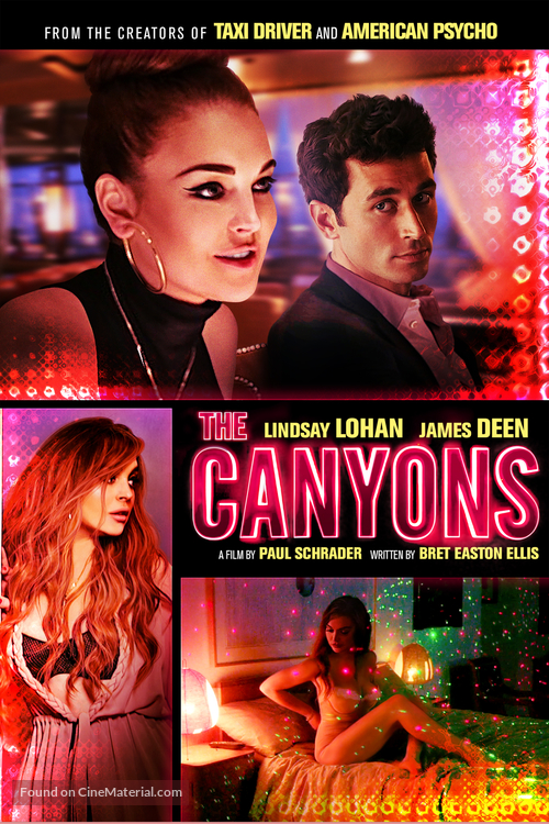 The Canyons - DVD movie cover