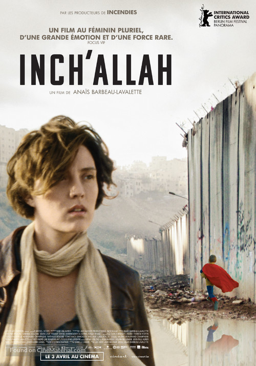 Inch&#039;Allah - Belgian Movie Poster