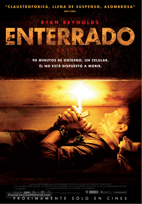Buried - Argentinian Movie Poster