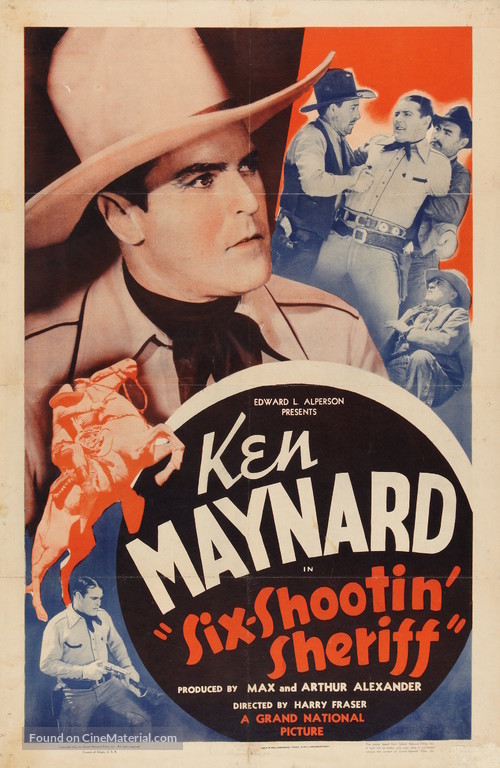 Six-Shootin&#039; Sheriff - Movie Poster