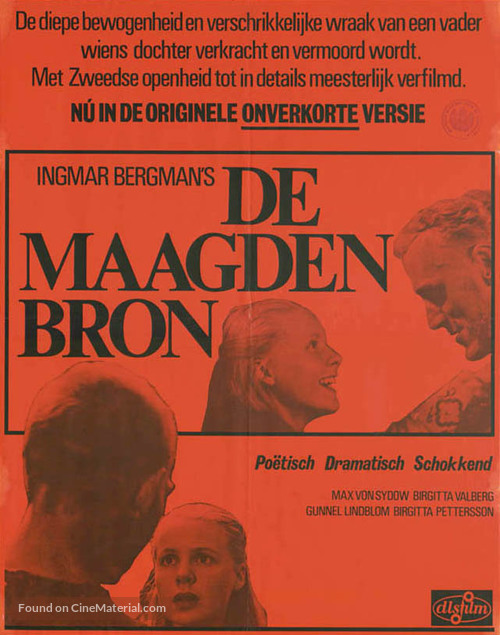 Jungfruk&auml;llan - Dutch Movie Poster