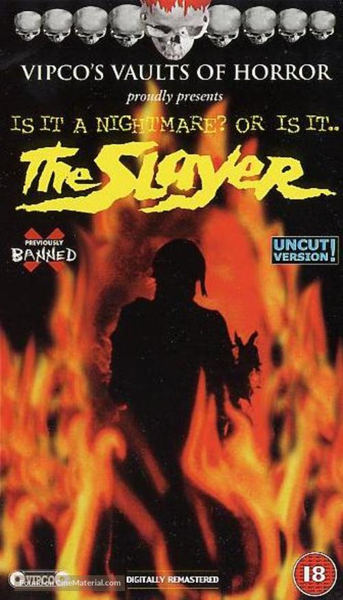 The Slayer - British VHS movie cover