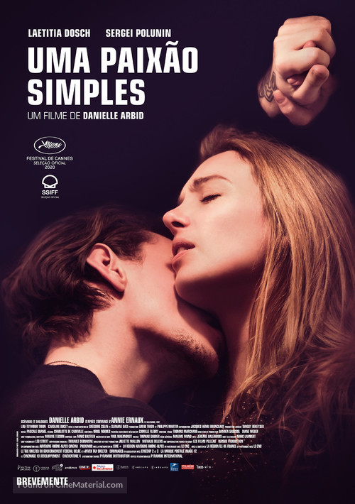Passion simple - Portuguese Movie Poster
