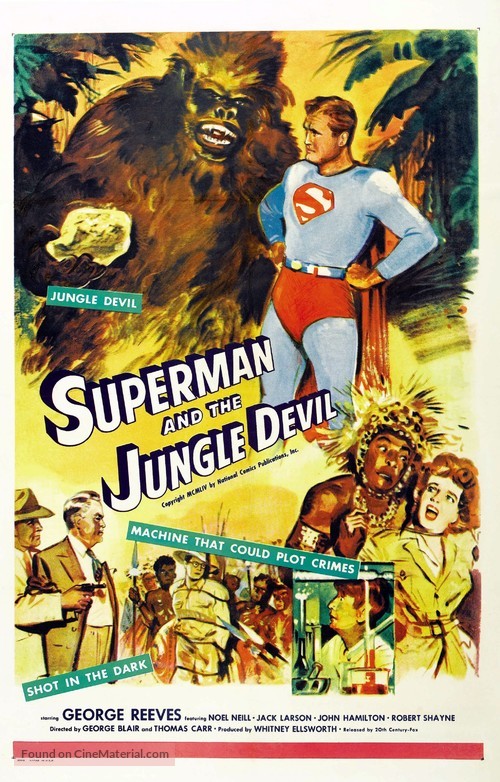 Superman and the Jungle Devil - Movie Poster